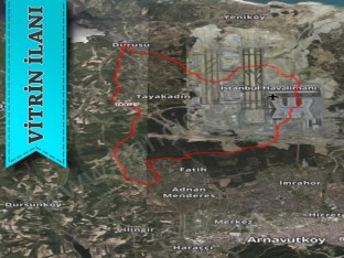 İSTANBUL HAVALİMANINA YAKIN KONUMDA SATILIK 224 M2 TARLA