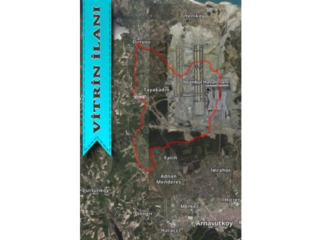 İSTANBUL HAVALİMANINA YAKIN KONUMDA SATILIK 224 M2 TARLA