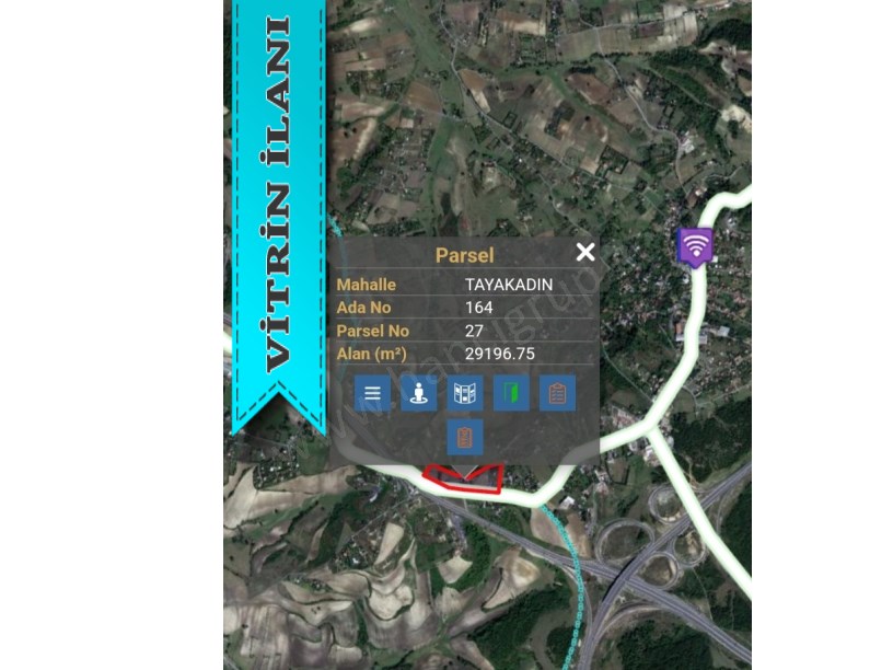İSTANBUL HAVALİMANINA YAKIN KONUMDA SATILIK 224 M2 TARLA