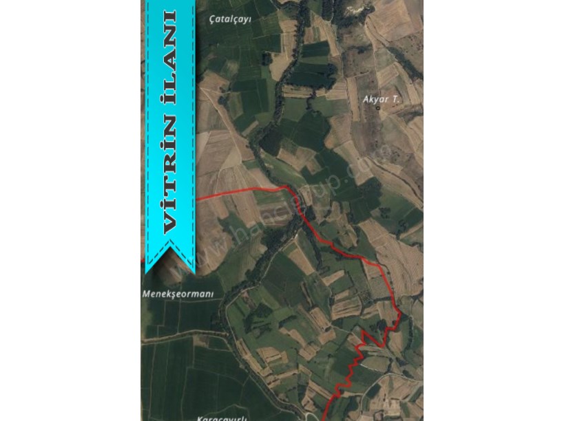 KIRKLARELİ PEHLİVANKÖY KURTULUŞTA MÜSTAKİL SATILIK 4.839 M2 TARLA
