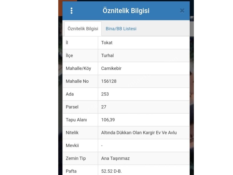 106 M2 ÜZERİ 1 DÜKKAN 3 DAİRE SATILIK PAZARLIKLI