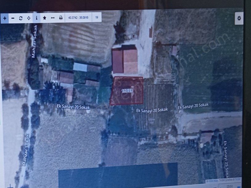 HER İKİ ÇEPHESİ YOL  OLAN 579 M2 ARSA SATILIK PAZAR  MAHALLESİ