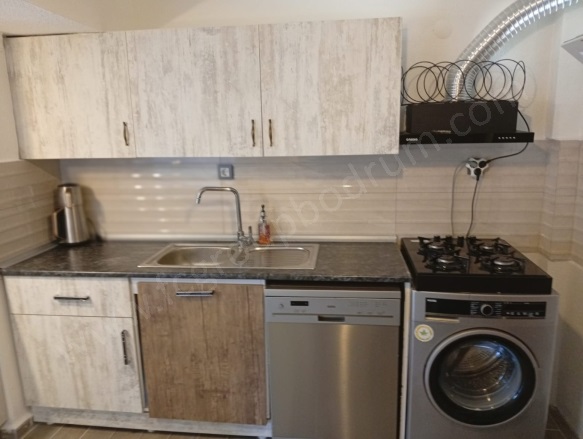 Akyarlar Mah. Bodrum Kiralık Daire |  1+1 Oda | 51M2 Günlük 30.000Tl Eşyalı  | Yüksek Giriş | Klima | 1 Banyo | 1 Yatak Odası Resim-2