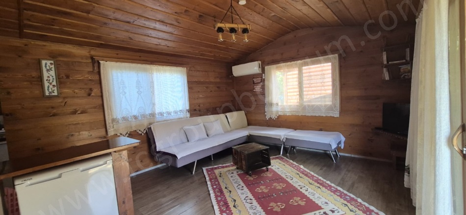 Gümüşlük Mah. Bodrum Kiralık Müstakil Ev |  1+1 Oda | 37M2 Aylık 40.000Tl Eşyalı  | Bungalows | Klima | 1 Banyo | 1 Yatak Odası Resim-4