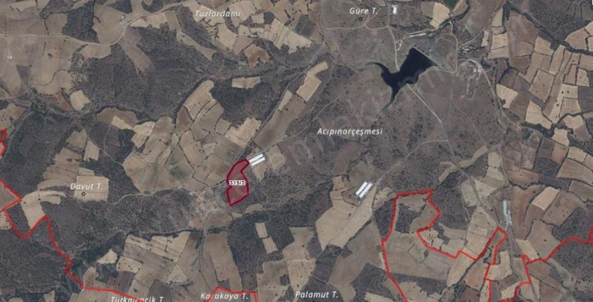 Abacılar Mah-Dereköy Köyü. Eşme Satılık Tarla | 1.250.000Tl Resim-5