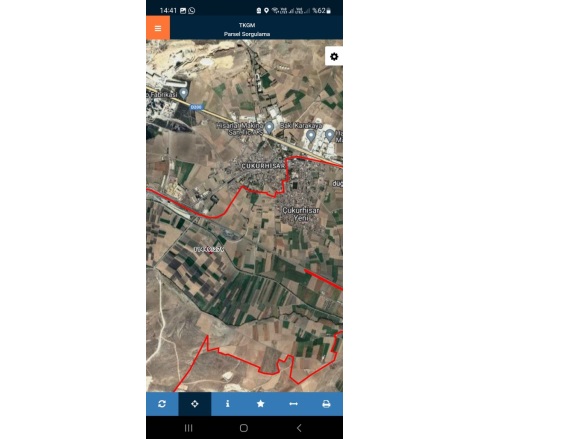 Çukurhisar Yeni Mah. Tepebaşı Satılık Tarla |  2681M2 1.150.000Tl Resim-2