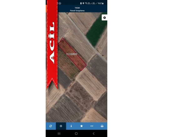 Çukurhisar Yeni Mah. Tepebaşı Acil Satılık Tarla |  2681M2 1.150.000Tl Resim-4