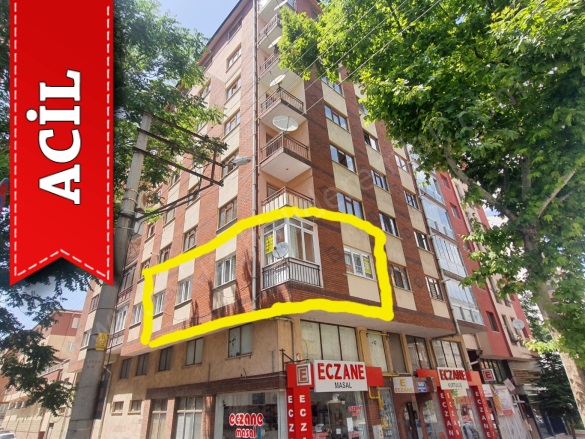 Kurtuluş Mah. Odunpazarı Acil Satılık Daire |  3+1 Oda | 140M2 4.150.000Tl  Krediye Uygun  | 1. Kat | Merkezi Isınma | 1 Banyo | 3 Yatak Odası Resim-1