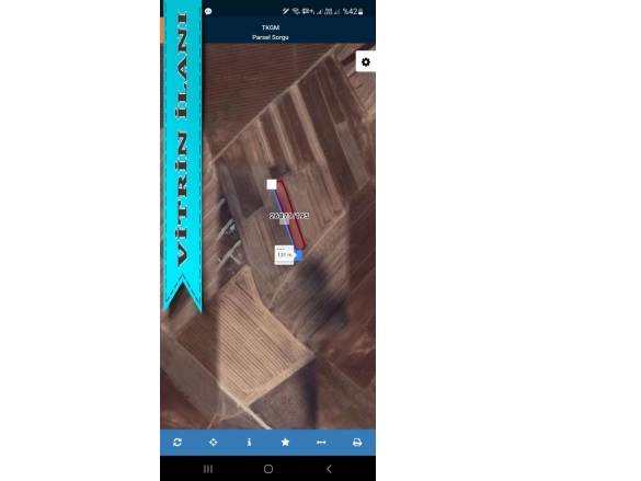 Aşağıkartal Mah. Tepebaşı Satılık Tarla |  2100M2 475.000Tl Resim-3