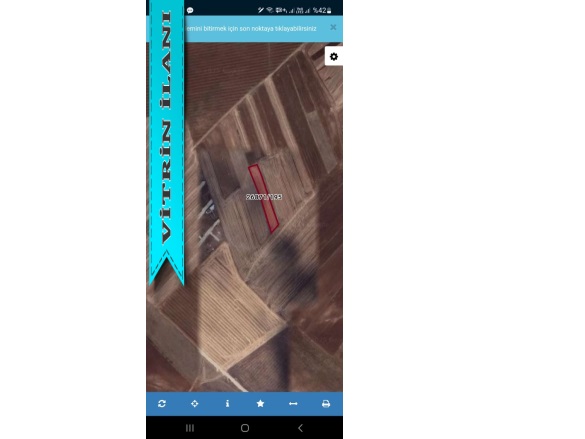 Aşağıkartal Mah. Tepebaşı Satılık Tarla |  2100M2 475.000Tl Resim-4