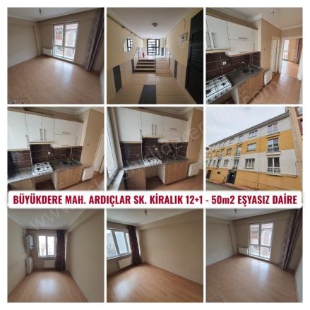 Büyükdere Mah. Odunpazarı Kiralık Daire |  1+1 Oda | 50M2 Aylık 13.000Tl  Krediye Uygun  | 3. Kat | Doğalgaz(Kombi) | 1 Banyo | 1 Yatak Odası Resim-1