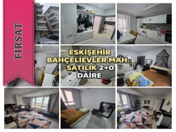 Tepebaşı Bahçelievler Mah. Satılık Daire 2+1 65 M2 | 2. Kat | Doğalgaz(Kombi) | 1 Banyo | 1 Yatak Odası