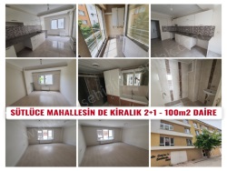 Tepebaşı Sütlüce Mah. Kiralık Daire 2+1 90 M2 | 1. Kat | Doğalgaz(Kombi) | 1 Banyo | 2 Yatak Odası