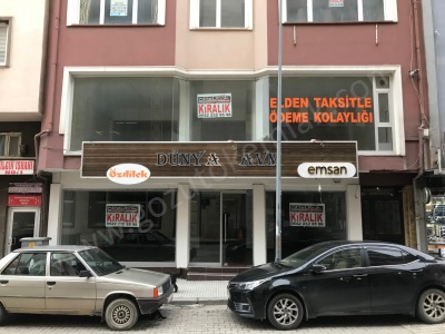 Merkezde Kiralık Dükkan İşyeri Amasya Merzifon Hacıhasan Mah