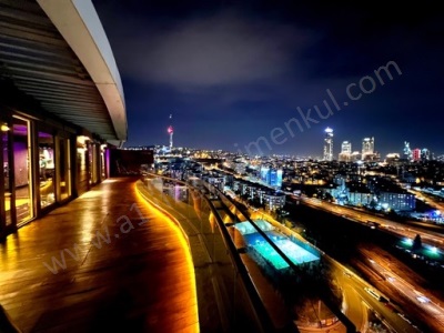 Akasya Residence Kulede Harika Manzaralı Kiralık Daire Penthouse 3+1 Üsküdar Acıbadem Mah