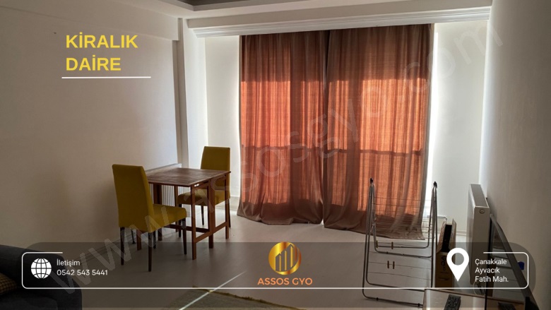Fatih Mah. Ayvacık Kiralık Daire |  2+1 Oda | 124M2 Aylık 30.000Tl | Yüksek Giriş | Doğalgaz(Kombi) | 1 Banyo | 1 Yatak Odası Resim-1