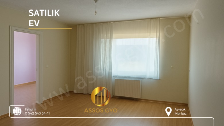 Hamdibey Mah. Ayvacık Satılık Daire |  1+1 Oda | 60M2 1.450.000Tl | Zemin Kat | Soba | 1 Banyo | 1 Yatak Odası Resim-2