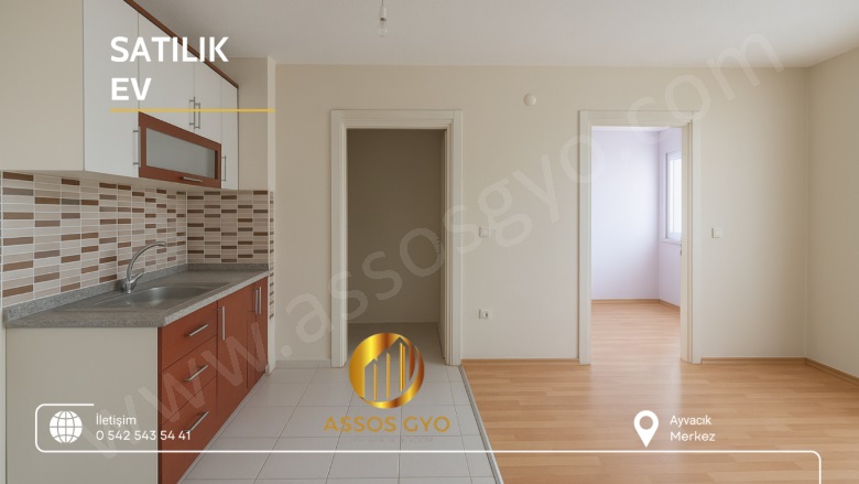 Hamdibey Mah. Ayvacık Satılık Daire |  1+1 Oda | 60M2 1.450.000Tl | Zemin Kat | Soba | 1 Banyo | 1 Yatak Odası Resim-3