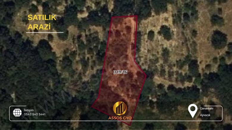 Ahmetçe Köyü Ayvacık Satılık Tarla |  2010M2 3.000.000Tl Resim-3