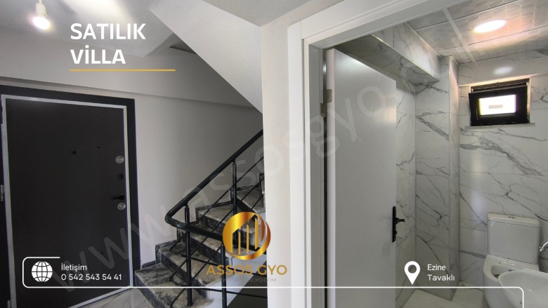 Tavaklı Köyü Ezine Satılık Villa |  5+1 Oda | 231M2 13.500.000Tl | 5 Yatak Odası Resim-2