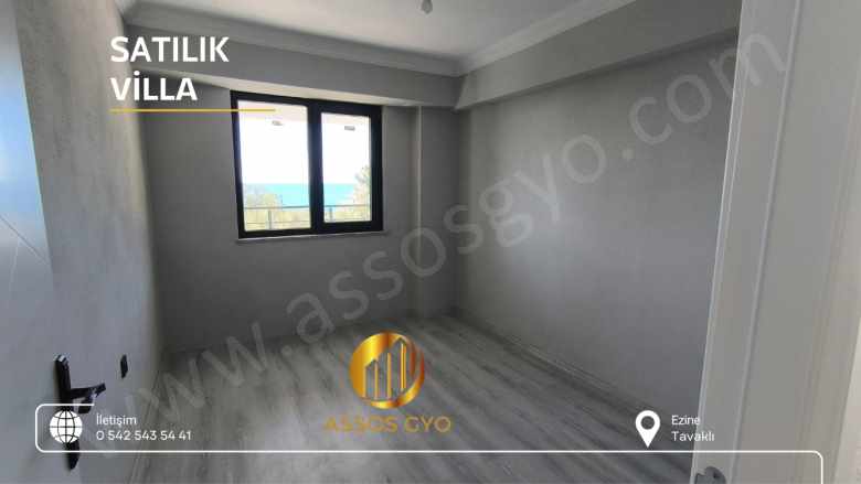 Denize 250 Metre iskanlı Ve Geniş 5+1 Müstakil Fırsatı Satılık Villa Ezine Tavaklı Köyü
