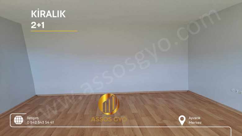 Çanakkale Ayvacık Tokilerde Sobalı Ve Geniş 2+1 Kiralık Daire Fırsatı Hamdibey Mah