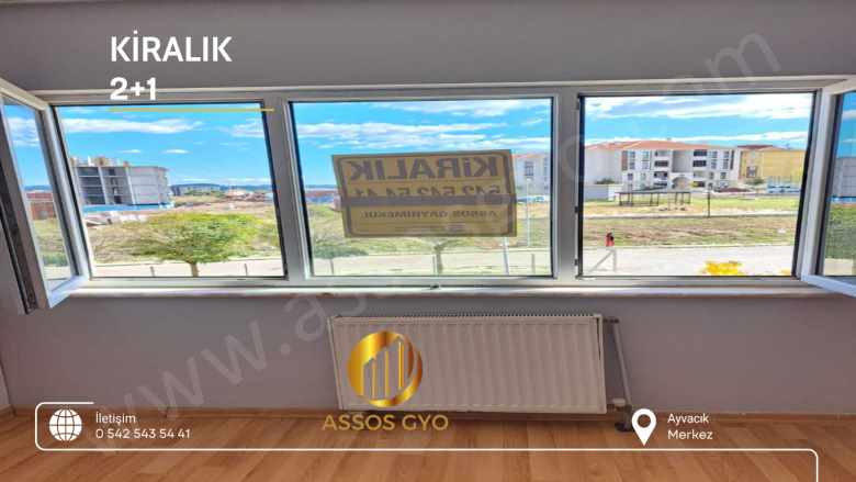 Çanakkale Ayvacık Tokilerde Sobalı Ve Geniş 2+1 Kiralık Daire Fırsatı Hamdibey Mah