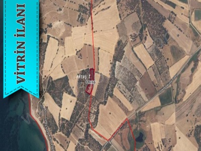 Ezine Akçakeçili Köyünde Satılık Tarla