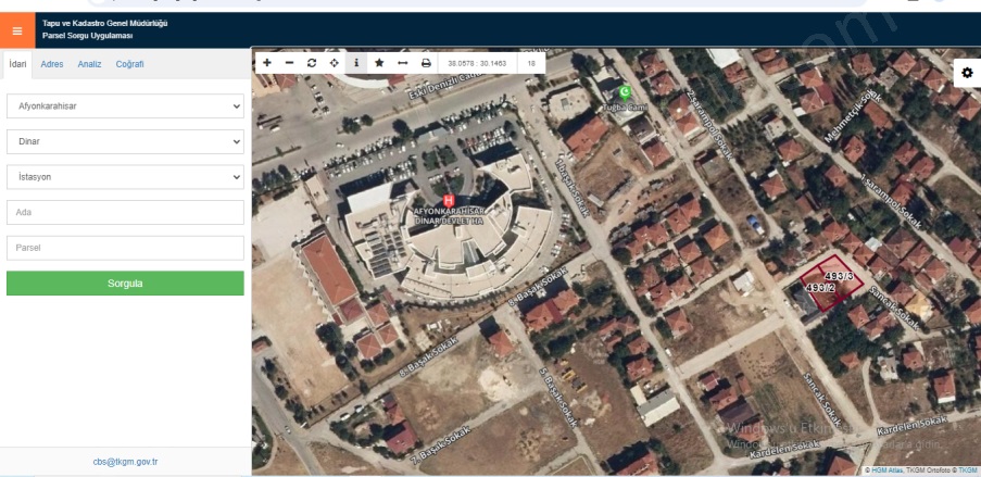 Otogar Mah. Dinar Satılık Arsa |  756M2 5.295.000Tl İmarlı  Resim-4