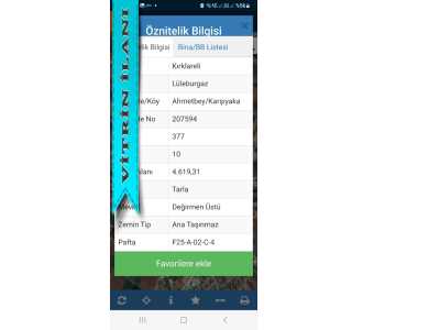 Lüleburgaz Ahmetbeyde Karşıyaka Mah Satılık Hisseli Parsel 367 M2 Arsa