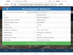 Battalgazi Ağılyazı Mah. Satılık Arazi 16761 M2