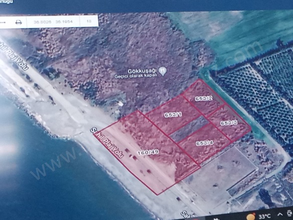 Özerli Mah. Dörtyol Satılık Parsel | 2.500.000$ Resim-1