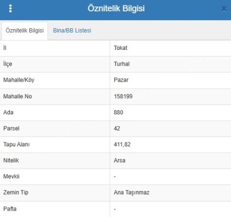 Pazar Mah. Turhal Satılık Arsa |  3756M2 26.750.000Tl İmarlı  Resim-5