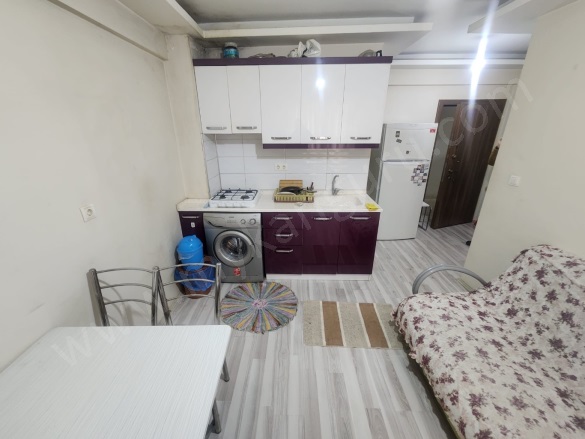 Orta Mah. Efeler Kiralık Daire |  1+1 Oda | 40M2 Aylık 15.000Tl Eşyalı  | 3. Kat | Klima | 1 Banyo Resim-1