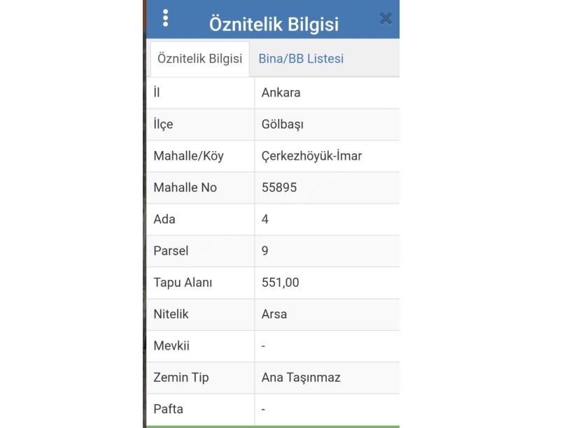 Gökçe höyükte imarlı Alt Yapılı Satilik