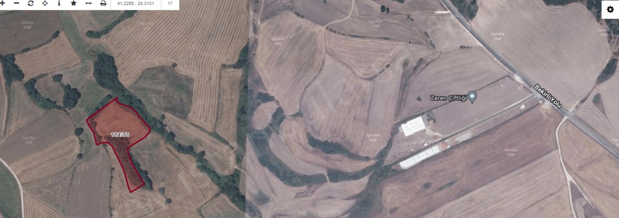 Bekirli Mah. Silivri Satılık Tarla |  9623M2 12.650.000Tl Resim-3