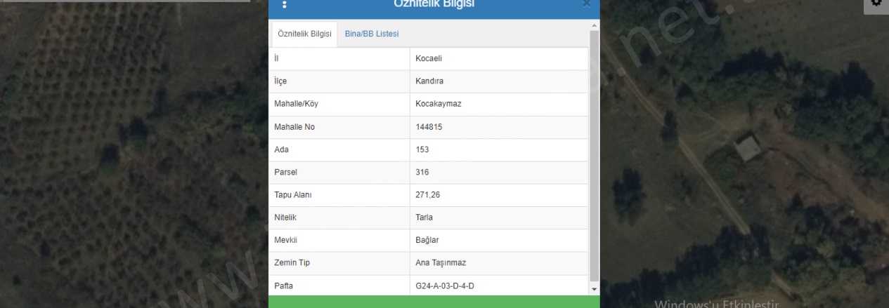 Kocakaymas Mah. Kandıra Satılık Tarla |  271M2 575.000Tl Resim-1