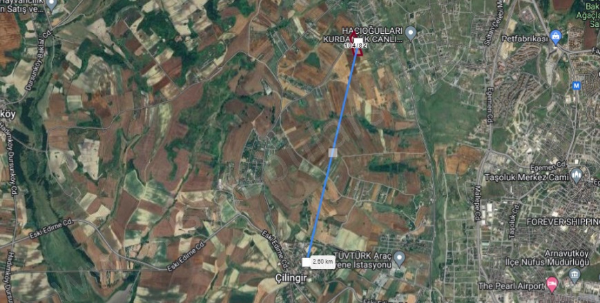 Çilingir Mah. Arnavutköy Satılık Tarla |  326M2 3.250.000Tl Resim-3