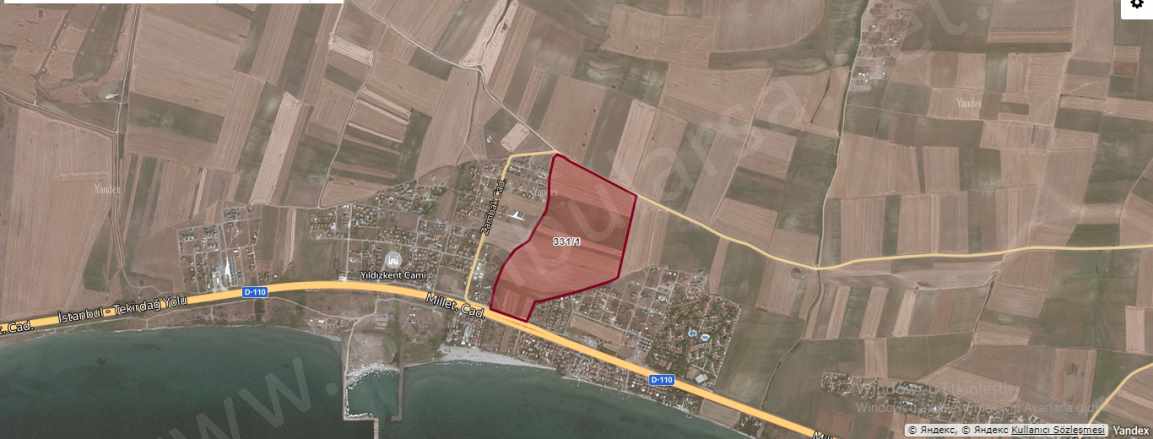 Tekirdağ Marmaraereğli Çeşmeli Mah Satılık Tarla Arsa 505 M2 Denize Yakın Yolu Var Hisseli Marmaraereğlisi
