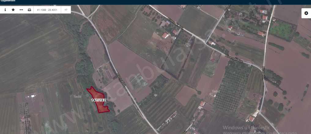 Çatalca Ovayenicede Satılık Tarla Arsa 1 136 M2 Çaplı Evlerin Yakını Ovayenice Mah