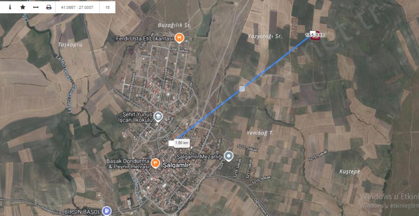 Şalgamlı Mah. Hayrabolu Satılık Tarla |  4738M2 760.000Tl Resim-4