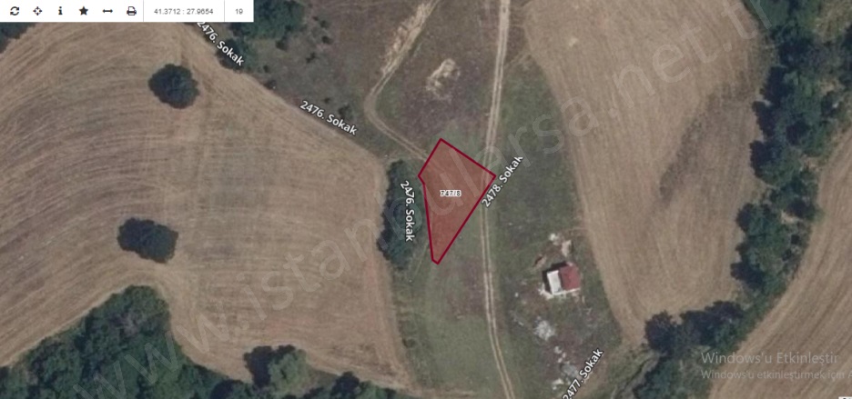 Büyükyoncalı Merkez Mah. Saray Satılık Arsa |  455M2 1.540.000Tl Resim-2