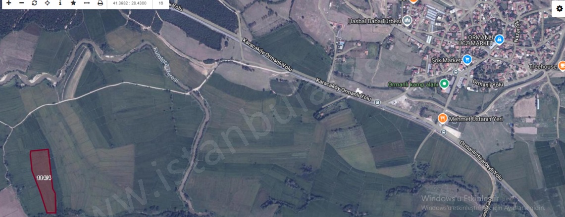 Ormanlı Mah. Çatalca Satılık Tarla |  905M2 1.100.000Tl Resim-4