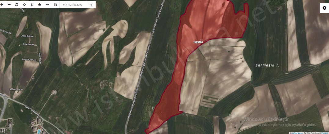 Dursunköy Mah. Arnavutköy Satılık Tarla |  349M2 1.100.000Tl Resim-1