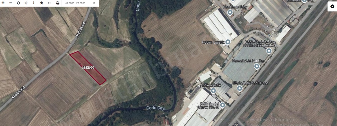 Velimeşe Osb Mah. Ergene Satılık Tarla |  4268M2 3.200.000Tl Resim-3