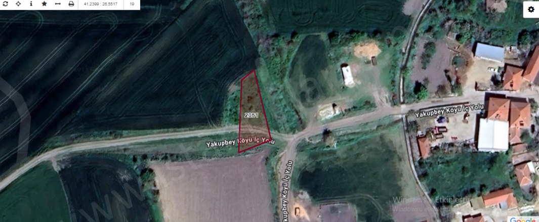 Yakupbey Köyü Meriç Satılık Arsa |  500M2 690.000Tl Resim-2