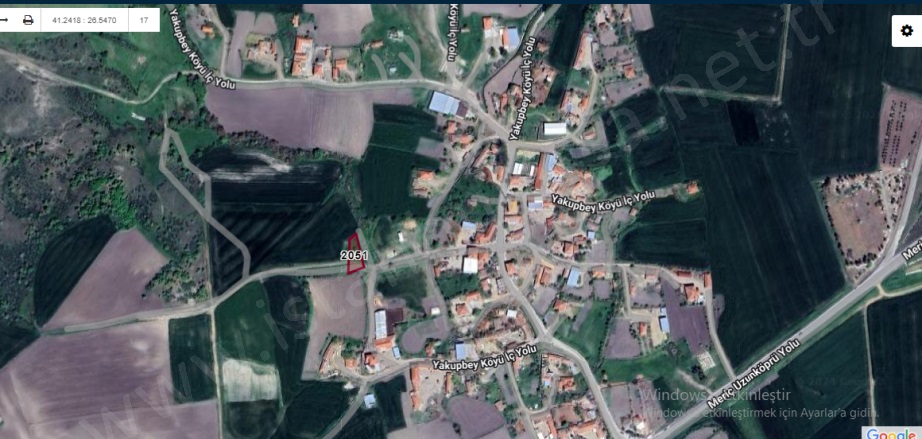 Yakupbey Köyü Meriç Satılık Arsa |  500M2 690.000Tl Resim-3