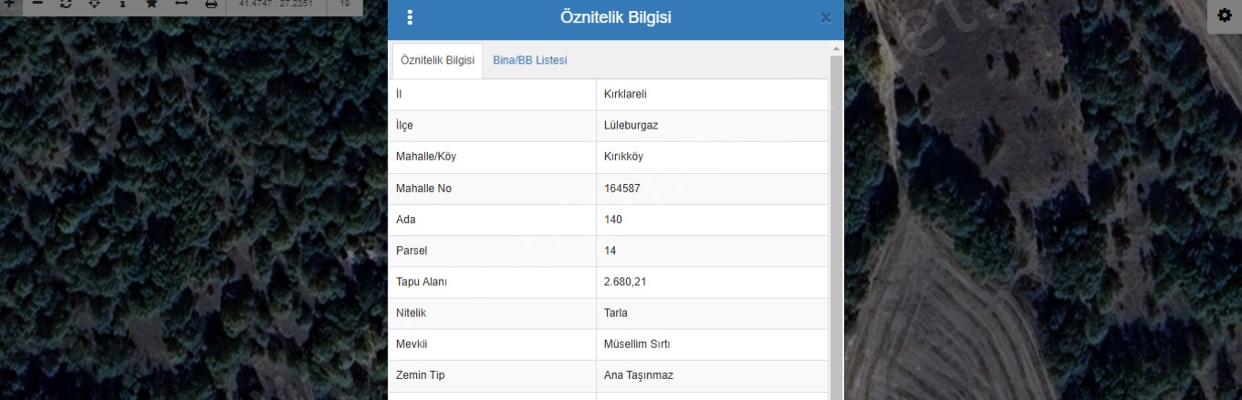 Hürriyet Mah-Kırıkköy Köyü. Lüleburgaz Satılık Tarla |  2680M2 207.000Tl Resim-1