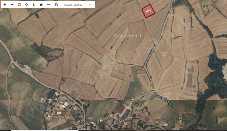 Karacaali Köyü Keşan Satılık Tarla |  1600M2 460.000Tl Resim-2