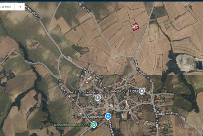 Karacaali Köyü Keşan Satılık Tarla |  1600M2 460.000Tl Resim-4